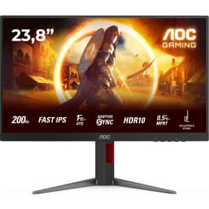 AOC Gaming 24G4HA 23.8" 200Hz FullHD pelinäyttö