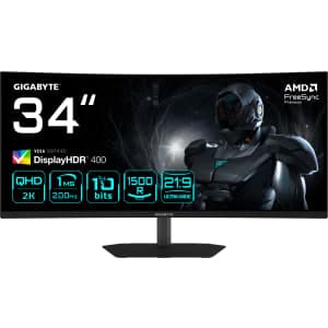 Gigabyte G34WQC2 34" WQHD 200Hz pelinäyttö