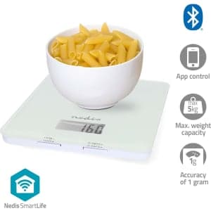 Nedis KASC800WTW SmartLife-keittiövaaka