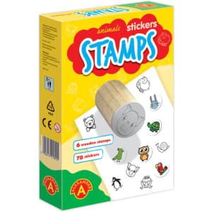 Alexander Toys Stamps & Stickers MINI Eläimet leimasinsetti