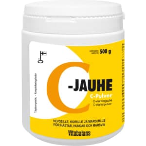 C-jauhe 500 G hevosille, koirille ja marsuille