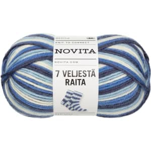 Novita 7 Veljestä Raita 100g lanka