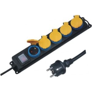 Opal IP44 3m 3x1,5mm2 5-osainen ulkojatkojohto kytkimellä