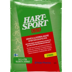 Hart-Sport Energy sitruuna 54 g urheilujuomajauhe