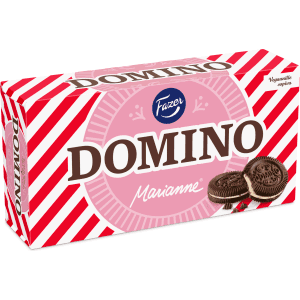 Fazer Domino Marianne 350g kaakaokeksejä