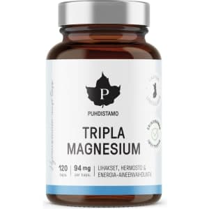 Puhdistamo Tripla Magnesium 120 kaps. ravintolisä