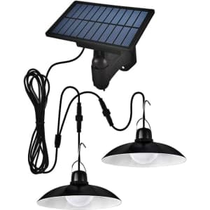 Lumio Lights 2-osainen solar LED-riippuvalaisin