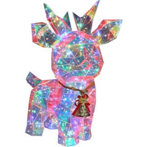 Lumio Lights Magic Reindeer 40 cm RGB LED-koristevalaisin