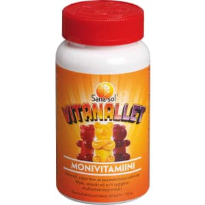 Sana-Sol Vitanallet 60 kpl ravintolisä