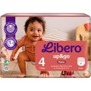 Libero Up&Go koko 4, 7-10 kg 33 kpl housuvaippa