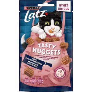 Latz Tasty Nuggets Runsaasti Lohta 50 g kissan makupala