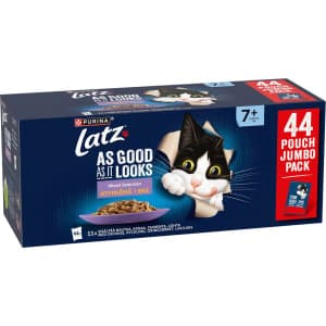 Latz AGAIL 44x85g Senior Mixed lajitelma hyytelössä kissan märkäruoka
