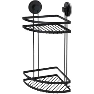 Bathroom Solutions 2-osainen 25x18x37cm musta kulmahylly