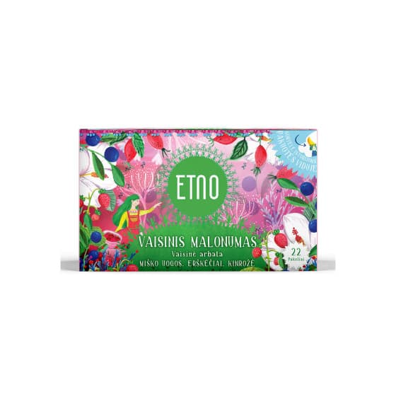 Hedelmähauduke ETNO Fruity Pleasure, 22 kpl.