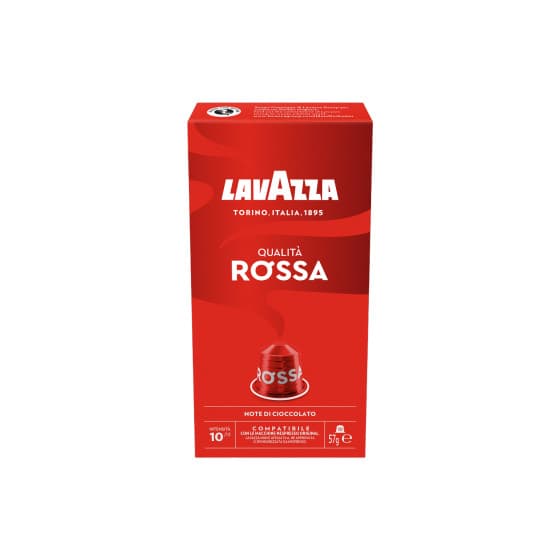 Lavazza NCC Qualità Rossa -kahvikapselit Nespresso®-laitteille, 10 kpl.