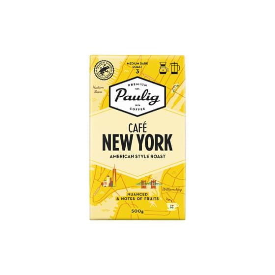 Jauhettu kahvi Paulig Café New York, 500g