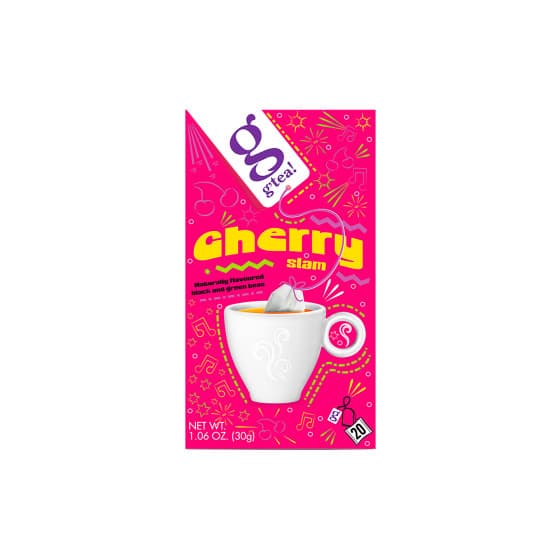 Musta & vihreä tee g’tea! Cherry Slam, 20 kpl.