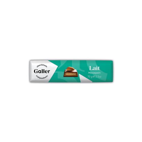 Suklaapatukka Galler Milk Marzipan, 70 g