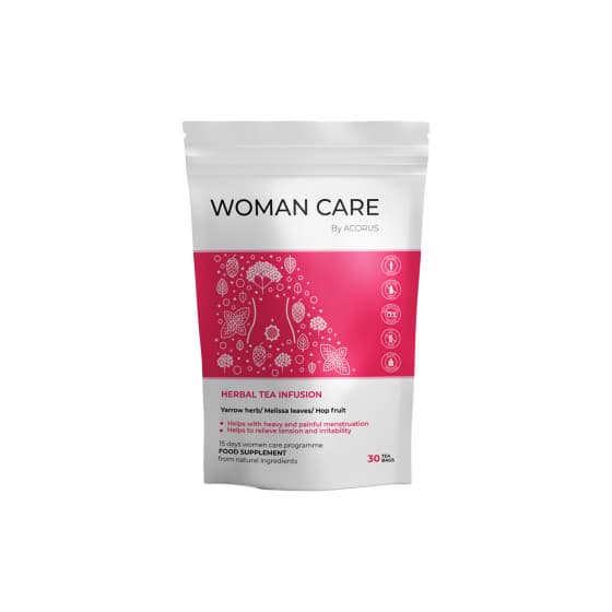 Yrttitee ACORUS Woman Care, 30 kpl.