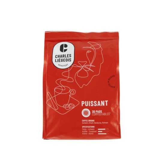 Kahvityynyt Charles Liégeois Puissant, 30 kpl.