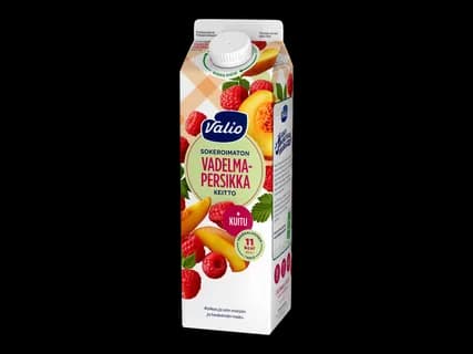 VALIO Vadelma-persikkakeitto 2 kpl
