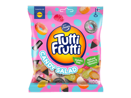 FAZER Tutti Frutti Candy Salad