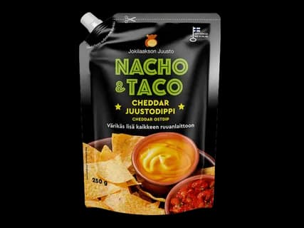 JOKILAAKSON JUUSTO Nacho & Taco -cheddardippi