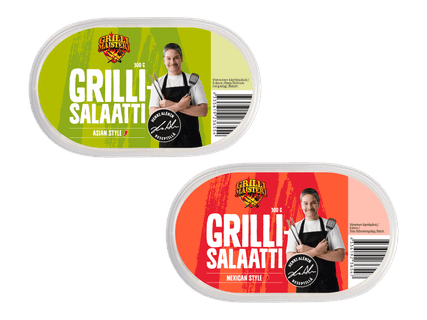 GRILLIMAISTERI Grillisalaatti 2 kpl