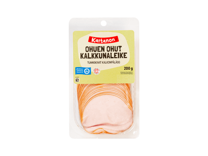KARTANON Ohuen ohut kalkkunaleike — UUSI!