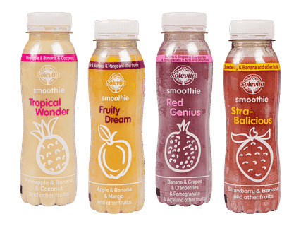 SOLEVITA Hedelmäsmoothie 2 kpl