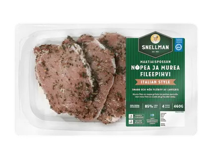 SNELLMAN Maatiaispossun nopea ja murea fileepihvi