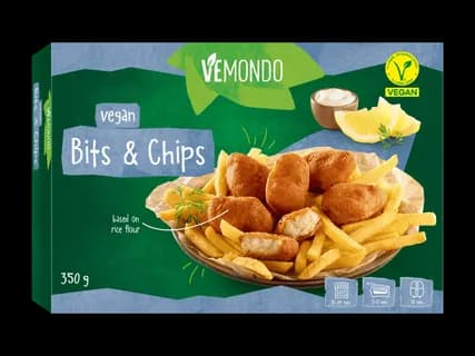 VEMONDO Vegaaninen Tofish & Chips