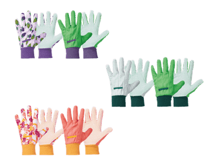 PARKSIDE Puutarhakäsineet 2 paria 2,49 €