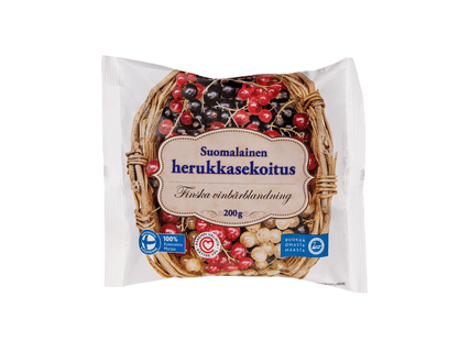 KASKEIN MARJA Suomalainen pakasteherukkasekoitus — UUSI!