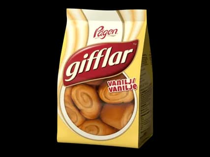 PÅGEN Gifflar Vanilja 2 kpl