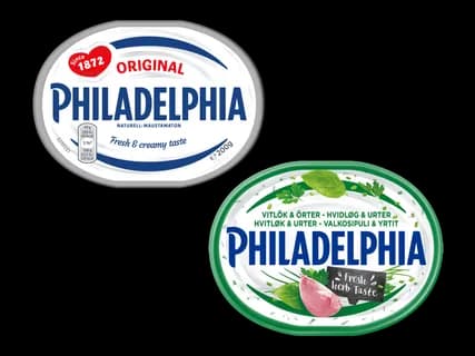 PHILADELPHIA Tuorejuusto 2 kpl