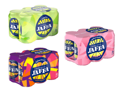 HARTWALL Jaffa-virvoitusjuoma 6-pack 2 kpl