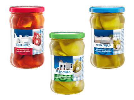 ERIDANOUS Täytetyt peperonit 2,99 €