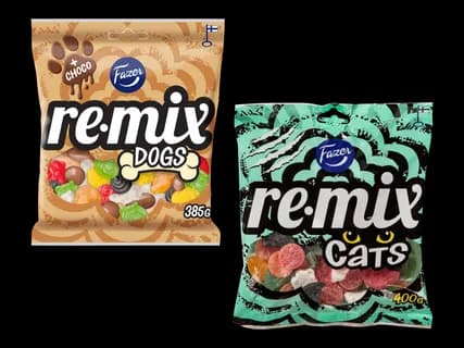 FAZER Remix Cats tai Dogs 2 kpl