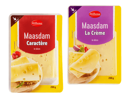 MILBONA Maasdamer-juustoviipaleet