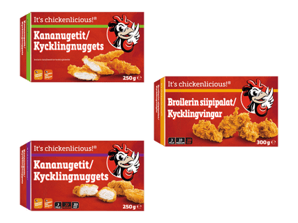 IT'S CHICKENLICIOUS!® Rapeat kanapalat