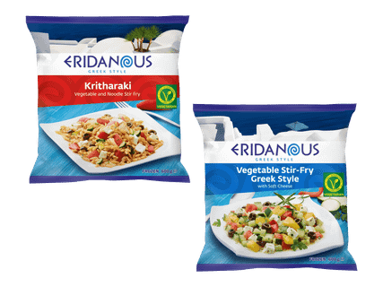 ERIDANOUS Kreikkalaistyylinen pakasteateria 2 kpl