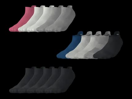 CRIVIT Lyhytvartiset urheilusukat 5 paria 3,99 €