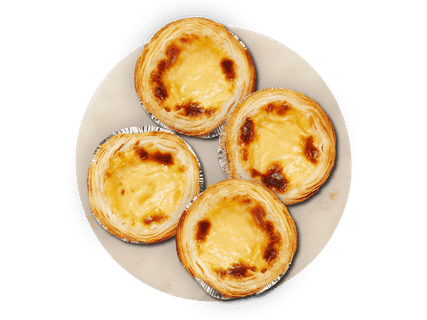 Pastel de nata 4 kpl
