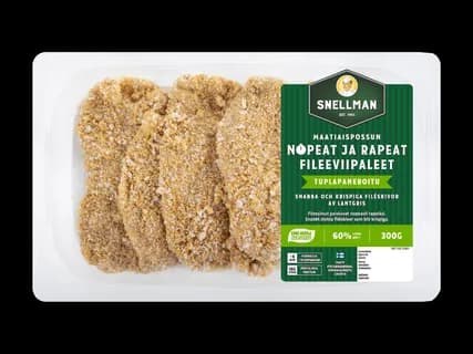 SNELLMAN Nopeat ja rapeat fileeviipaleet 2 kpl
