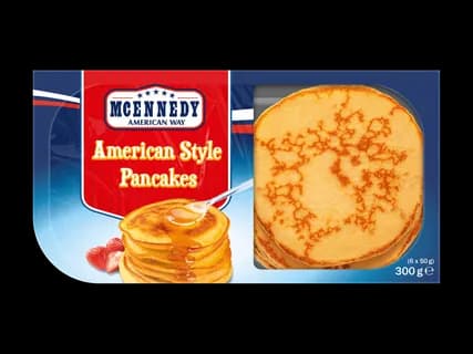 MCENNEDY Amerikkalaistyylinen pannukakku 2 kpl