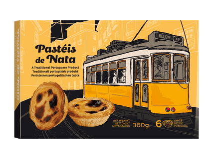 SOL&MAR Pastel de nata -leivos