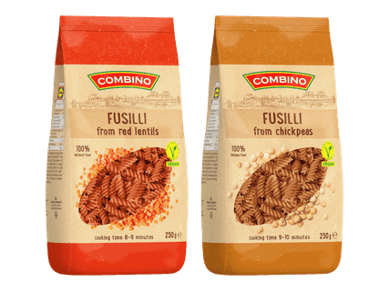 COMBINO Linssi- tai kikhernepasta 2 kpl
