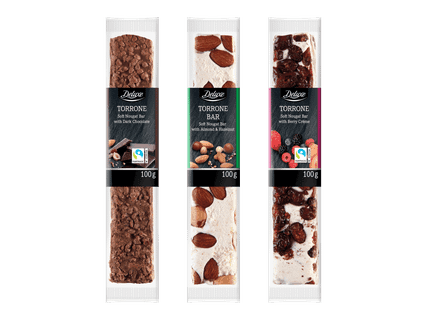 DELUXE Nougatpatukka 2 kpl