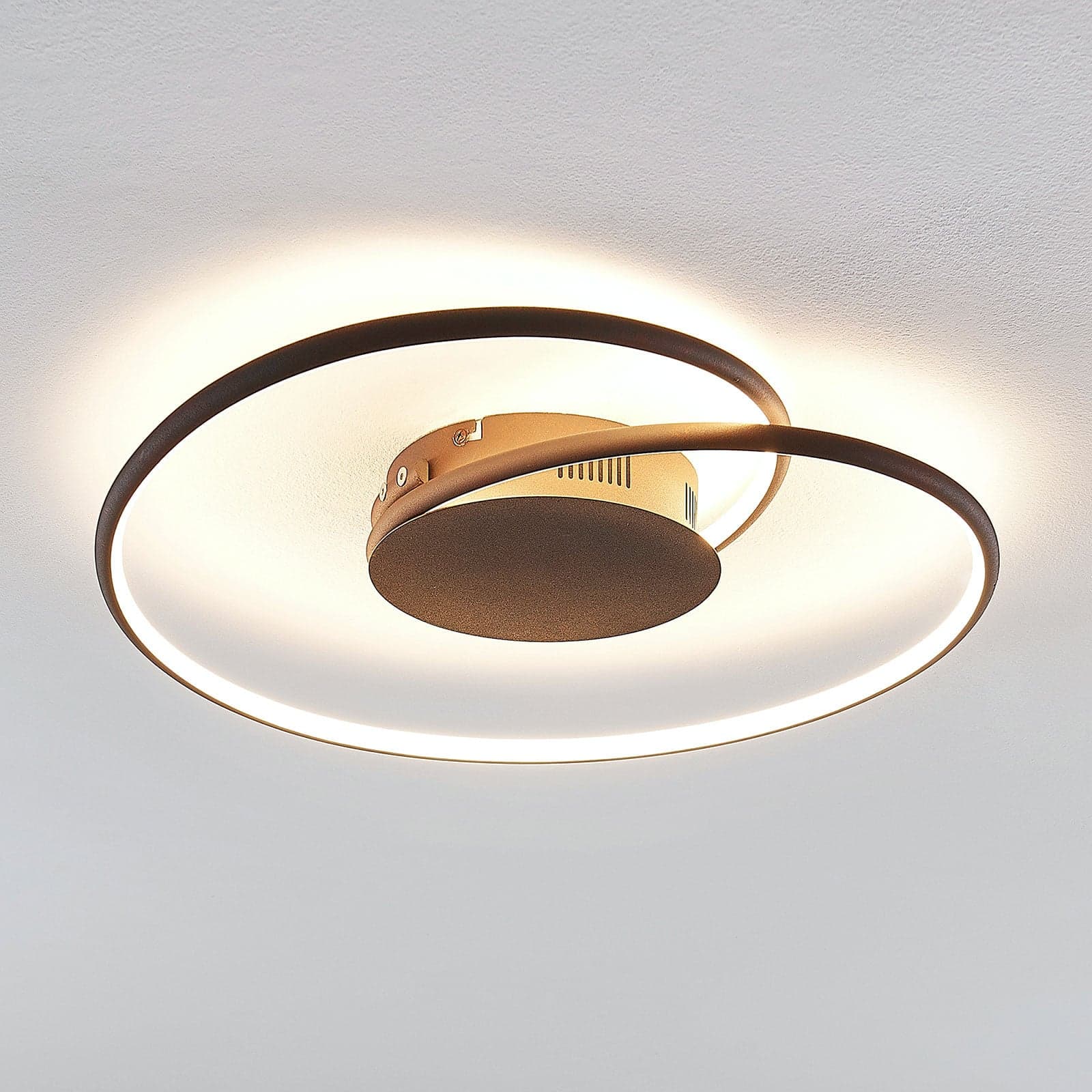 Joline LED Kattovalaisin Ø45 Rust - Lindby - Olohuone - Moderni - Metalli - Plafondi